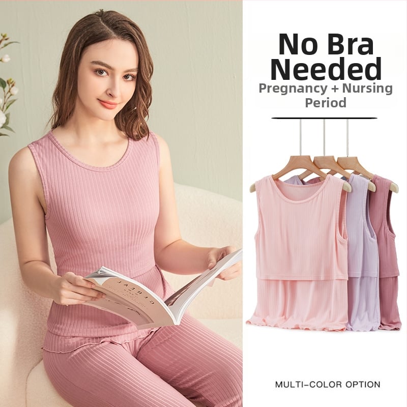 Θηλάζον Tank Top, χωρίς μανίκια, με επένδυση στήθους, βισκόζη 90-95%, μήκος 40-50 cm, στρογγυλός λαιμός