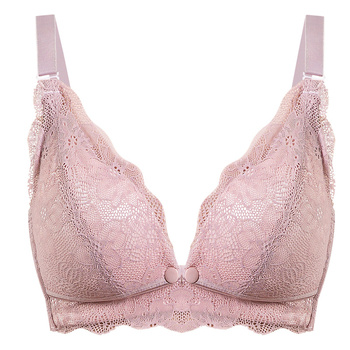 Laktācijas krūšturis grūtniecēm un pēc dzemdībām, mežģīņu dizains, plānas formētas kupas, aizmugurē četru rindu aizdare, neilona audums ar kokvilnas pamatni