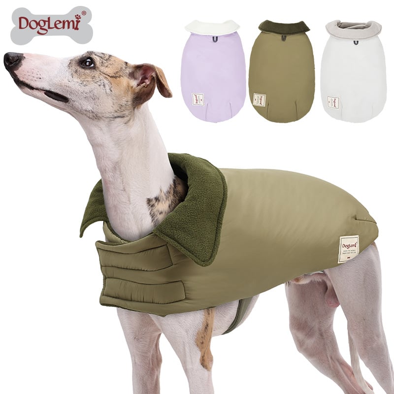 Jachetă pentru câini cu căptușeală poliesterică, stil casual, brand DogLemi