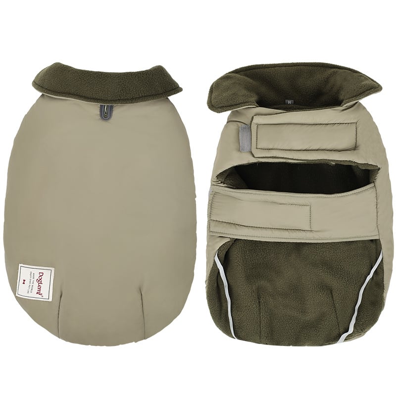 Jachetă pentru câini cu căptușeală poliesterică, stil casual, brand DogLemi