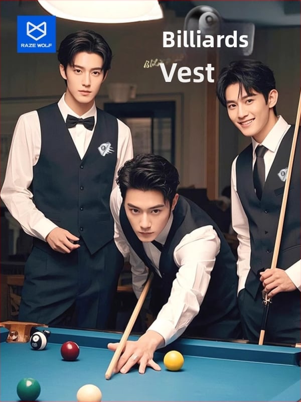 Vesta de tenis de masă – Uniformă de muncă profesională, personalizată pentru personalul de competiții, croială Slim, 100% poliester, închidere cu nasturi, culoare solidă, fără glugă, patru sezoane