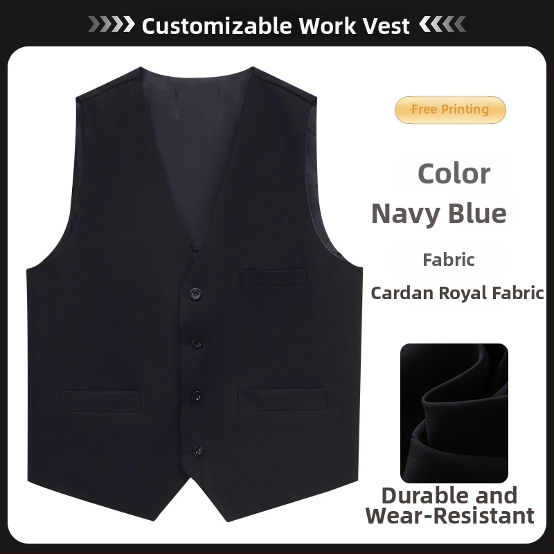 Vesta de tenis de masă – Uniformă de muncă profesională, personalizată pentru personalul de competiții, croială Slim, 100% poliester, închidere cu nasturi, culoare solidă, fără glugă, patru sezoane