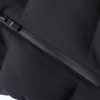 Muška vest s punjenjem od pamuka i poliestera, korejski stil, uski kroj, stojeći ovratnik, zatvarač, debela izolacija, podstava od poliestera