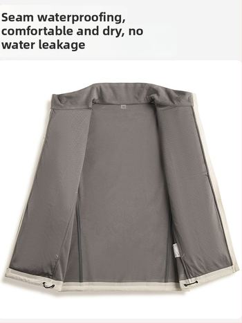 Fleece veste s prilagođenim logom, stojeći ovratnik, zatvarač, glavni materijal poliester 94%, podstava poliester, bez kapulje, proljeće-jesen