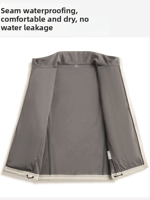 Fleece veste s prilagođenim logom, stojeći ovratnik, zatvarač, glavni materijal poliester 94%, podstava poliester, bez kapulje, proljeće-jesen