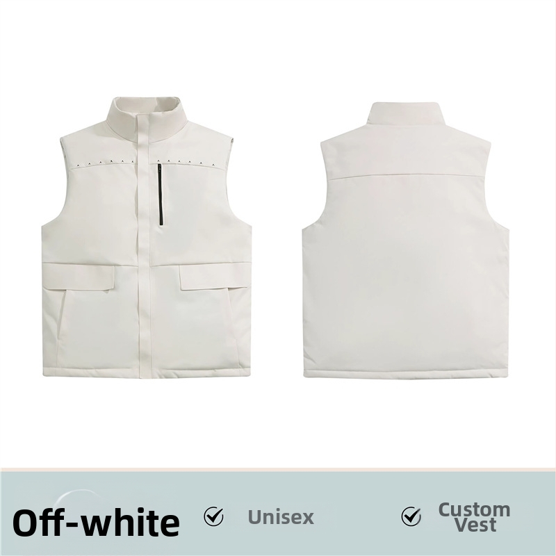 Darbo liemenė su logotipu, fliso pamušalas, Chenille ir Spandex, stovinti apykaklė, 2025 m. pavasaris