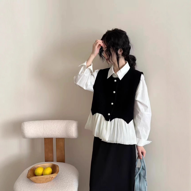 Veste fără mâneci pentru femei, guler rotund, închidere cu catarame, țesătură din fibră de celuloză regenerată, vară 2025