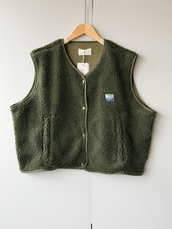 AMV vesta od polar fleece ovčje vune, vjetrootpornost za jesen-zimu, bez rukava, četverosezonski stil