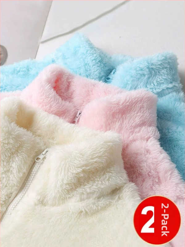 Dámska vesta z coral fleece so zipsom a s polovičným výstrihom a golierom, látka 95% polyester, výplň polyester, korejský štýl, štíhla silueta