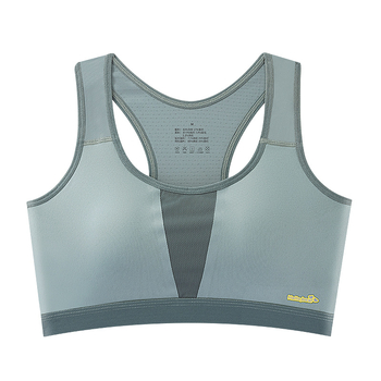 Детски спортен сутиен за момичета с пълни чашки, тънки формовани чашки от пяна, нейлонова материя, подплата от вискоза 90–95%, дишащ и влагоотводящ