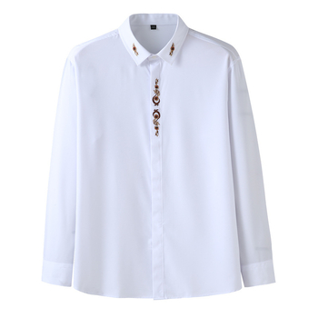 Koreai stílusú kardigán, négyszögletes gallér, hosszú ujjú, jacquard hímzés poliészter-rost keverékű anyagon