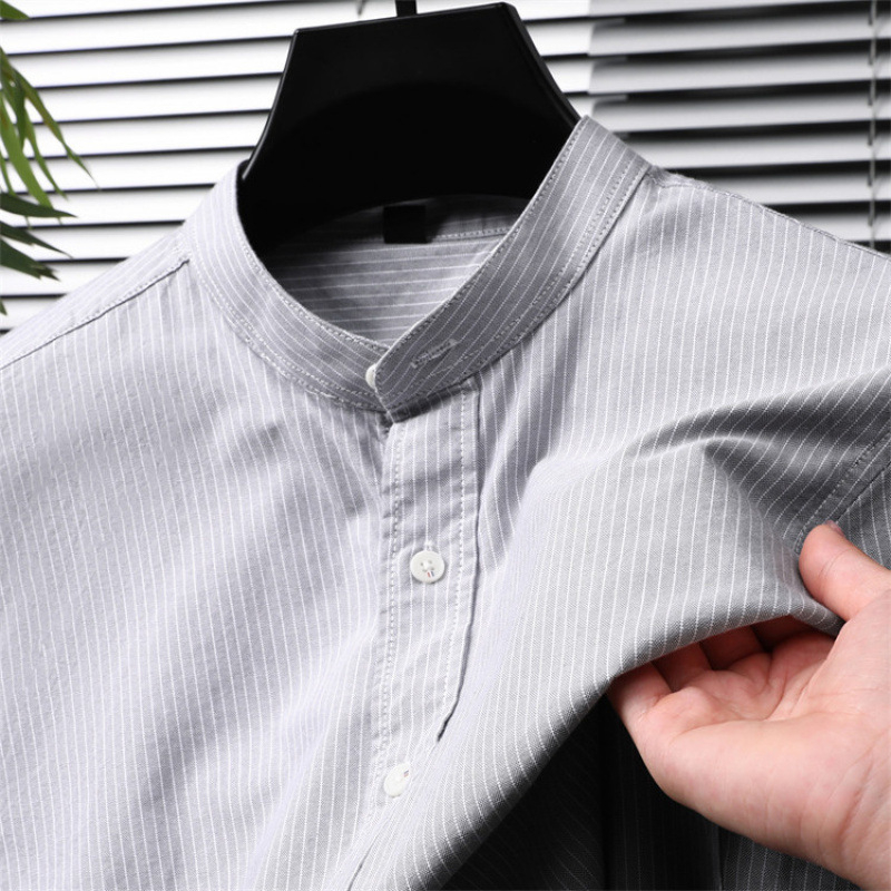 Košulja, slim fit, dugi rukav, široki ovratnik, fleece podstava, pamuk (51–70%)