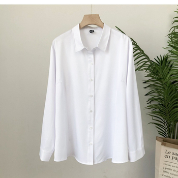 Ženska polo majica s dugim rukavima, 95% poliester, Temperament Commuter stil, polo ovratnik