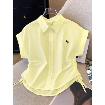 Košulja • 51–70% konoplja • Slim fit • Široki ovratnik • 3/4 rukavi