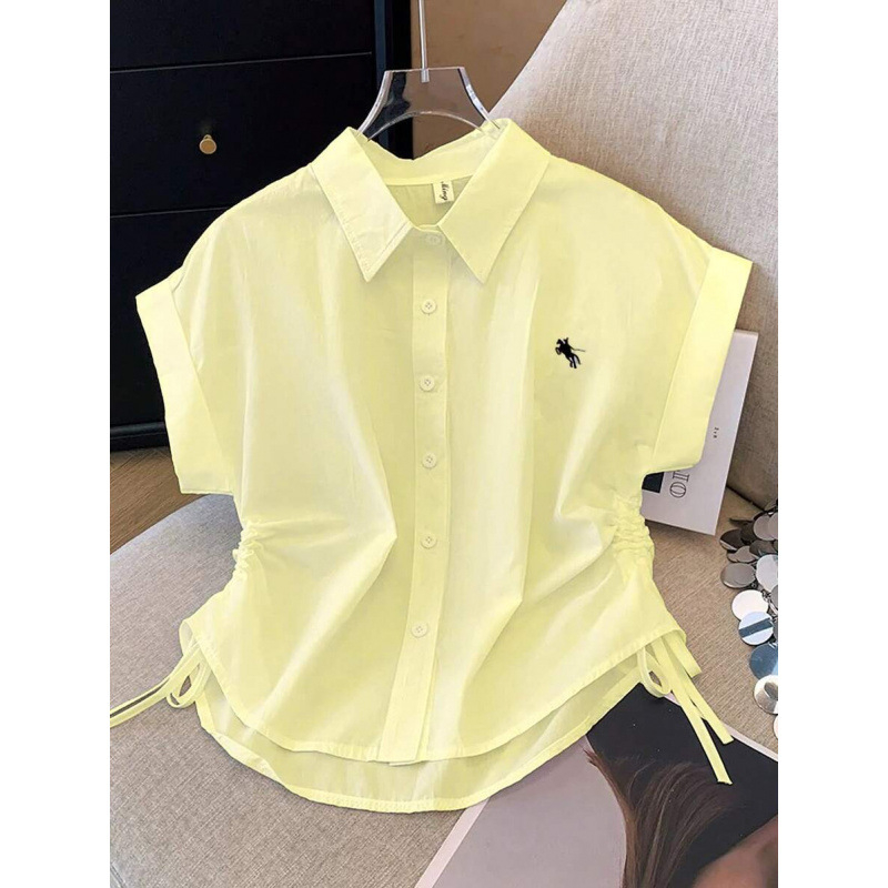 Košulja • 51–70% konoplja • Slim fit • Široki ovratnik • 3/4 rukavi
