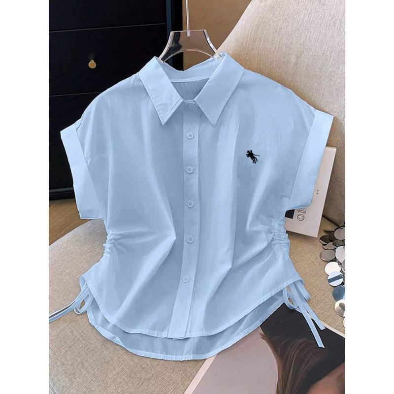 Košulja • 51–70% konoplja • Slim fit • Široki ovratnik • 3/4 rukavi