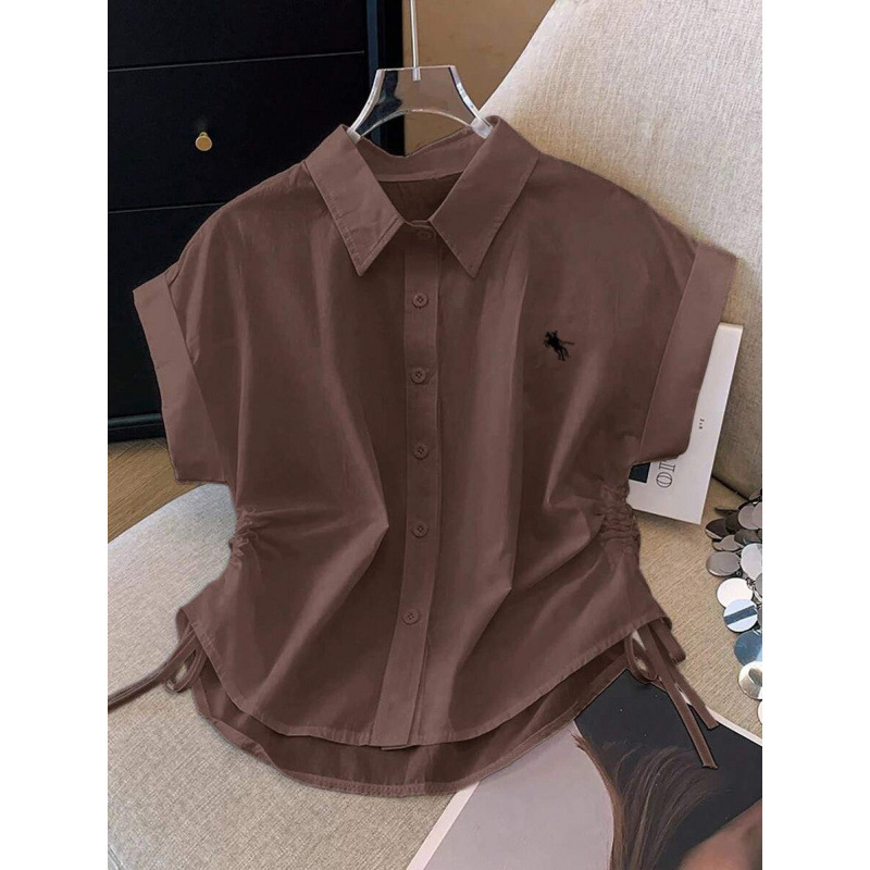 Košulja • 51–70% konoplja • Slim fit • Široki ovratnik • 3/4 rukavi