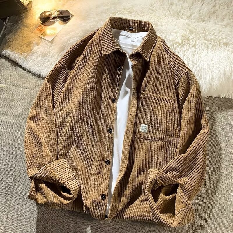 Cămașă cu guler pătrat, mâneci lungi, croială lejeră, poliester 96%+, culoare solidă, toamnă 2025