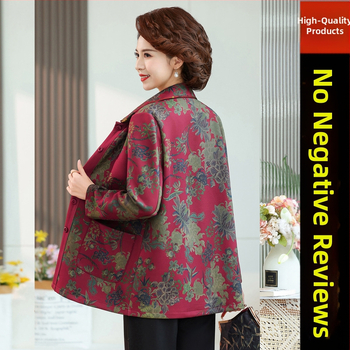 Top din mătase artificială pentru femei de vârstă mijlocie, vară 2025, stil elegant, culoare solidă, conținut poliester 90–95%