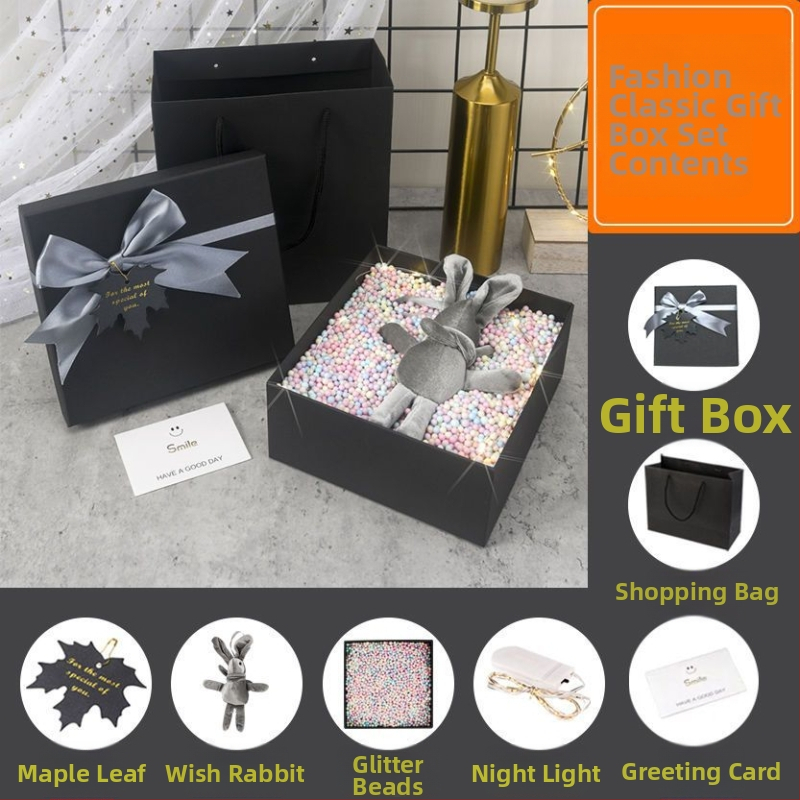 Dāvanas soma Ins stilā - izsmalcināta iepakošana, vienkāršs un mūsdienīgs stils, nano izstrāde, logotipa druka iespējama, zīmols Unique, materiāls Jam, piemērots dzimšanas dienai