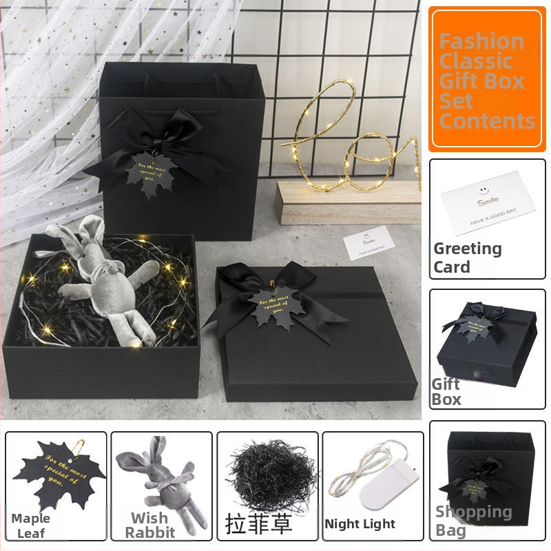 Dāvanas soma Ins stilā - izsmalcināta iepakošana, vienkāršs un mūsdienīgs stils, nano izstrāde, logotipa druka iespējama, zīmols Unique, materiāls Jam, piemērots dzimšanas dienai