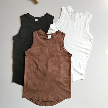 Γυναικεία αμάνικη αθλητική μπλούζα, αναπνεύσιμο νάιλον ύφασμα, γρήγορο στέγνωμα, χωρίς επένδυση στήθους, κατάλληλο για γιόγκα και γυμναστική