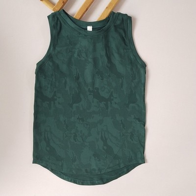 Γυναικεία αμάνικη αθλητική μπλούζα, αναπνεύσιμο νάιλον ύφασμα, γρήγορο στέγνωμα, χωρίς επένδυση στήθους, κατάλληλο για γιόγκα και γυμναστική