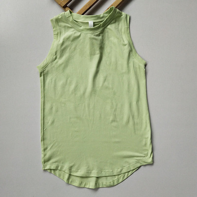 Γυναικεία αμάνικη αθλητική μπλούζα, αναπνεύσιμο νάιλον ύφασμα, γρήγορο στέγνωμα, χωρίς επένδυση στήθους, κατάλληλο για γιόγκα και γυμναστική