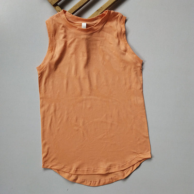 Γυναικεία αμάνικη αθλητική μπλούζα, αναπνεύσιμο νάιλον ύφασμα, γρήγορο στέγνωμα, χωρίς επένδυση στήθους, κατάλληλο για γιόγκα και γυμναστική