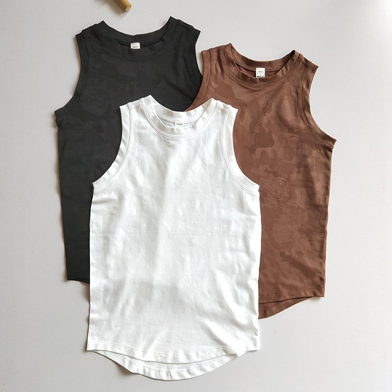 Γυναικεία αμάνικη αθλητική μπλούζα, αναπνεύσιμο νάιλον ύφασμα, γρήγορο στέγνωμα, χωρίς επένδυση στήθους, κατάλληλο για γιόγκα και γυμναστική