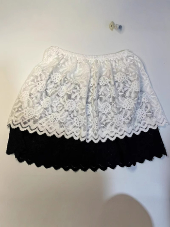 Пола с А-образна линия, къса дължина, полиестер-спандекс смес, висока еластичност, стил социалит