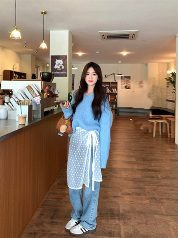 Cvjetna šifon suknja, poliester 95%+, midi duljina, svjež i sladak stil