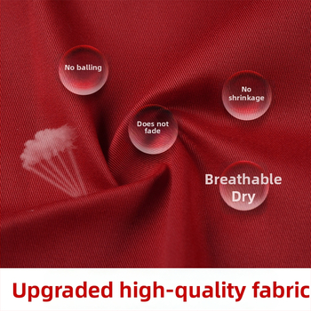 Vyrų šefų chalatas, twill audinys, 100% poliesteris, pamušalas 100% poliesteris, atsparus nešvarumams ir dezinfekcijai, keturi sezonai