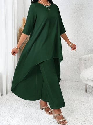 Top lejer pentru femei cu mâneci medii — țesătură Milk Silk Brushed, poliester cu spandex, microelasticitate, design panouri