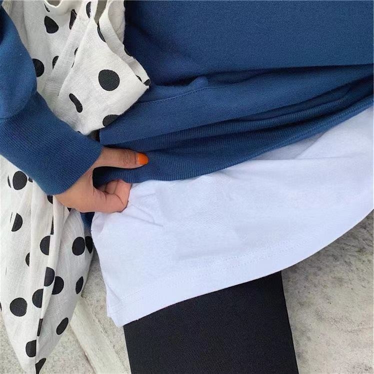 Pamukasta pletena A-linijska midi plisirana suknja, jednobojni uzorak, 95% pamuka ili više, mikroelastičnost