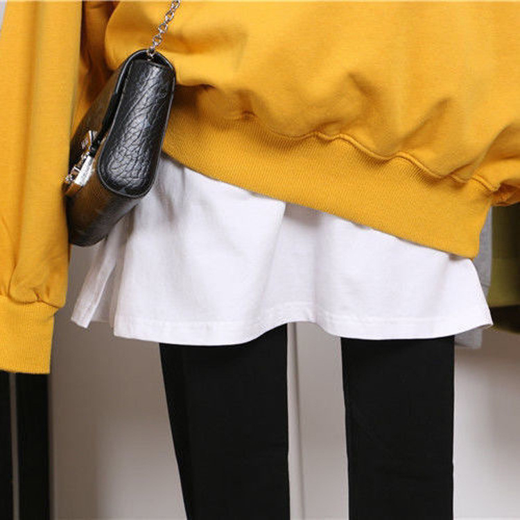 Pamukasta pletena A-linijska midi plisirana suknja, jednobojni uzorak, 95% pamuka ili više, mikroelastičnost