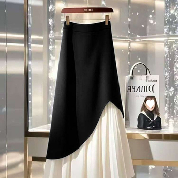 Suknja olovka srednje duljine, akrilna vlakna, 95%+ glavni materijal, uski kroj, gradski stil