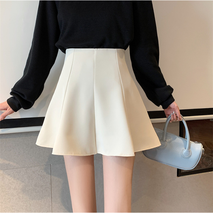 Fustă irregulară, poliester, compoziție principală 95%+, stil coreean, cusută în tehnică colaj