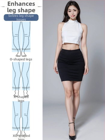 Plus-size profesionalna midi suknja sa šlicom, elastičnim materijalom, visokim strukom, crna uska suknja