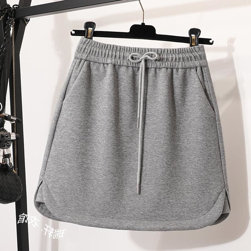 Suknja kratka, visokog struka i dizajn protiv izlaganja — tkanina: Spandex; glavni materijal: PVC; elastičnost: mikroodskok; kroj: uski