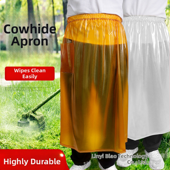 Prijuostė be rankovių, vandeniui atspari PVC, atspari dėvėjimui, virtuvėje ir indų plovimui