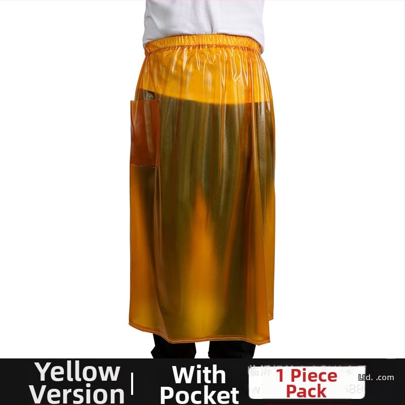 Prijuostė be rankovių, vandeniui atspari PVC, atspari dėvėjimui, virtuvėje ir indų plovimui