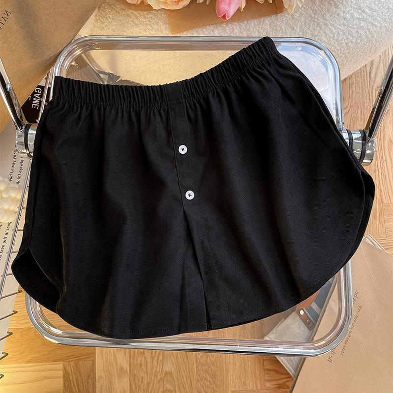 A linijos trumpas sijonas, vienos spalvos, poliesterio audinys, panelinis siuvimas, žiemos 2023