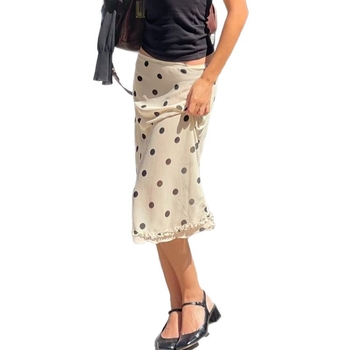 Fustă pentru șolduri cu model de flori rupte, țesătură poliester, compoziție principală 95% și mai mult, lungime medie