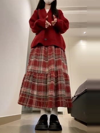 Suknja s mrežastim uzorkom od ovčje vune, mercerisano mrežasto tkivo, mikroelastičnost