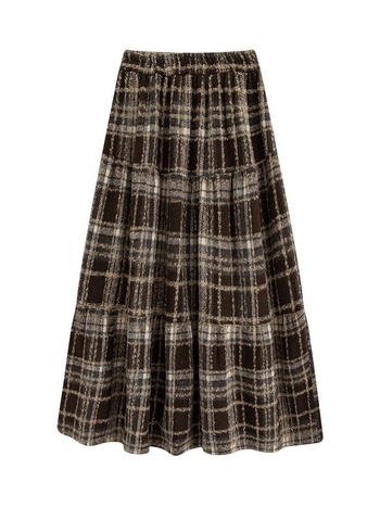 Suknja s mrežastim uzorkom od ovčje vune, mercerisano mrežasto tkivo, mikroelastičnost