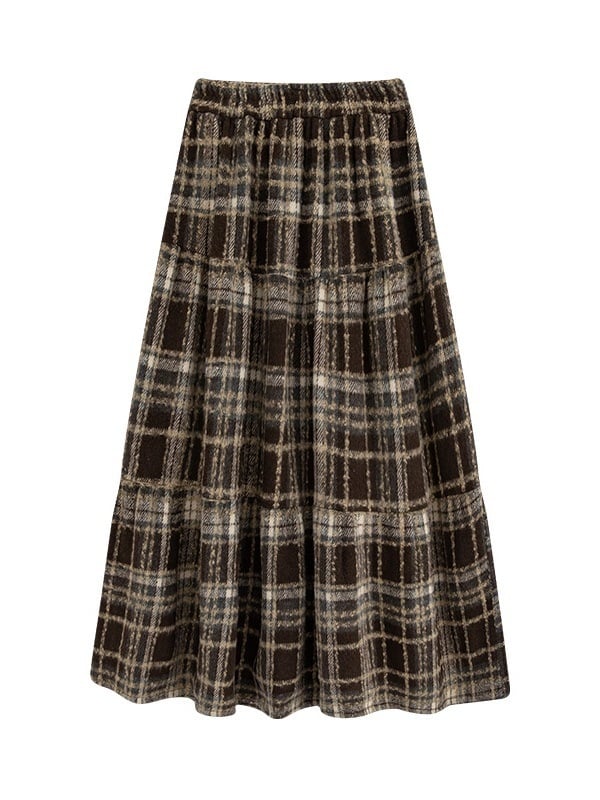 Suknja s mrežastim uzorkom od ovčje vune, mercerisano mrežasto tkivo, mikroelastičnost