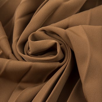 Fustă plisată, talie înaltă, lungime midi, model solid, țesătură crepe din poliester, 91-99% poliester și până la 10% elastan