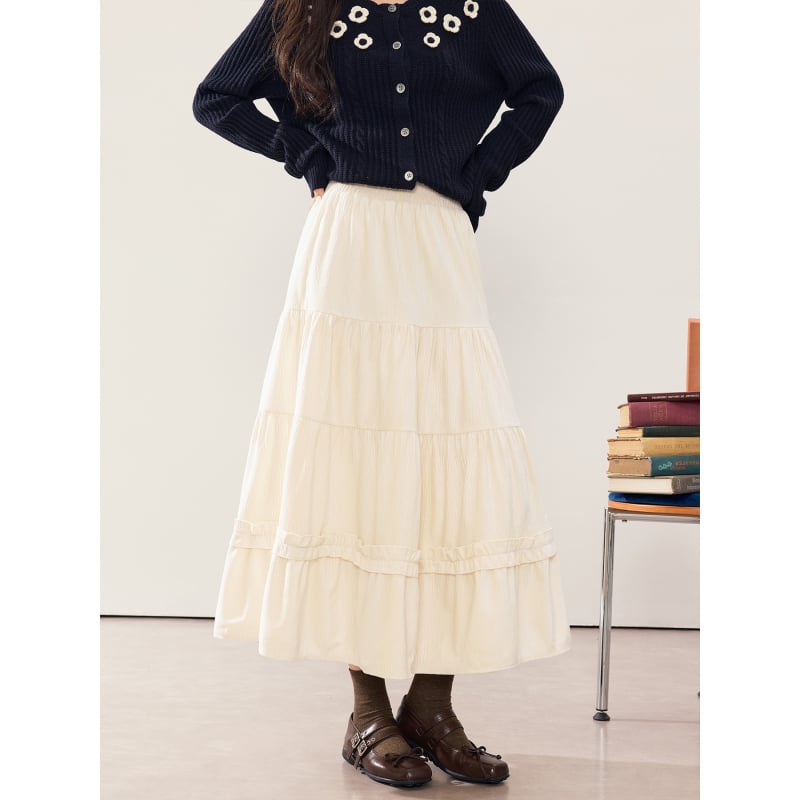 Дамска плетена блуза с мъниста и дантелено парче, качулка, талия до кръста