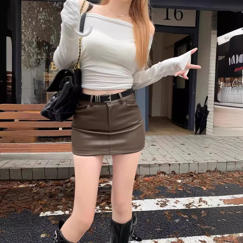 A-vonalú szoknya, egyszínű mintázat, poliészter elasztán anyag, vasalásmentes, nyár 2024